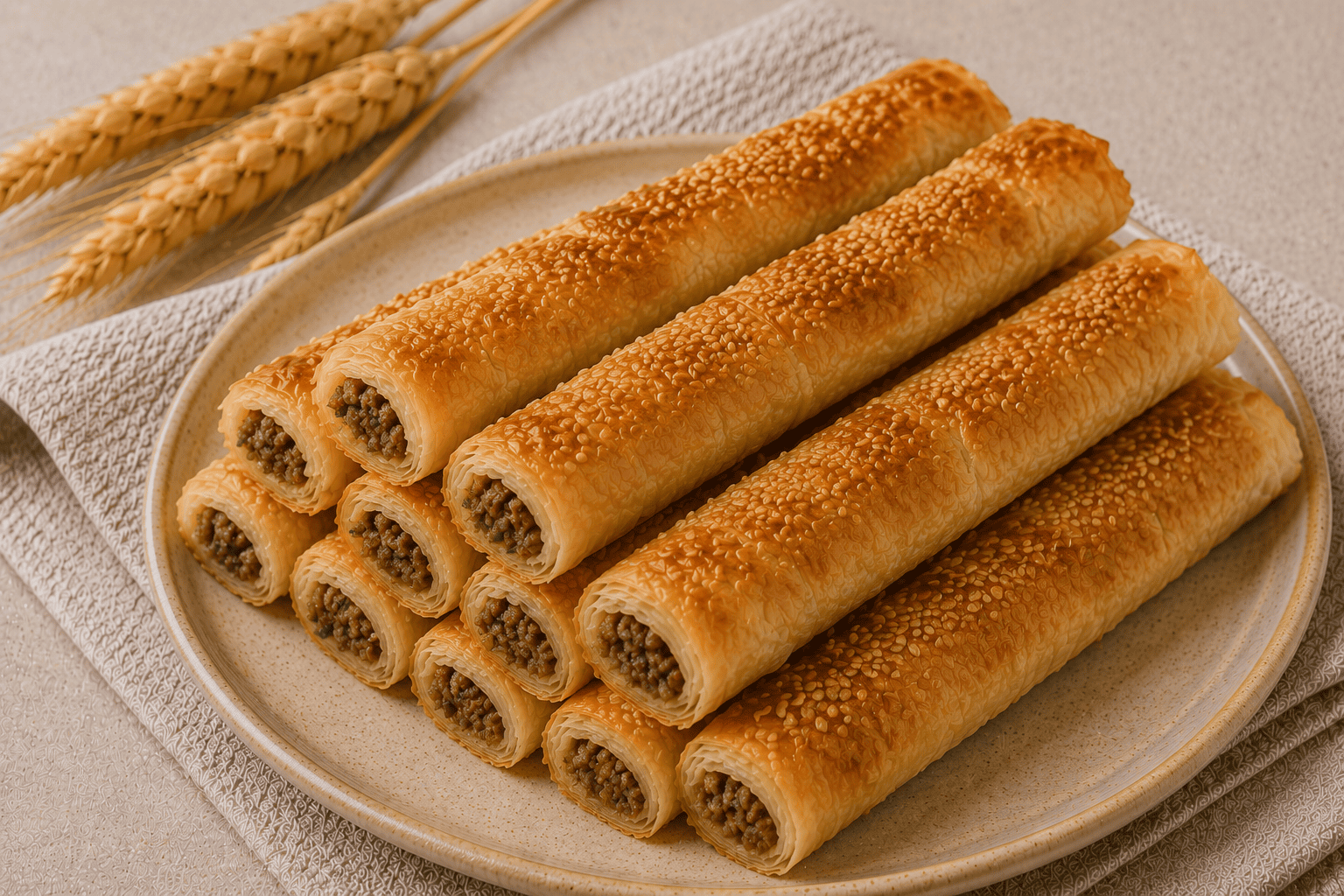 Kıymalı Kalem Böreği
