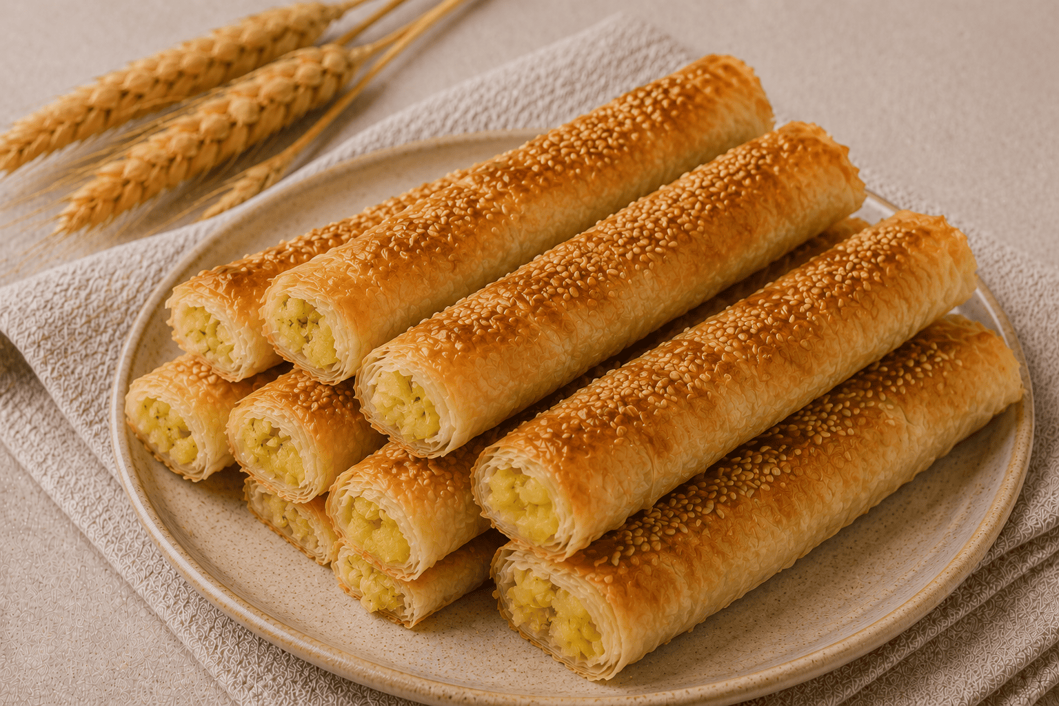 Patatesli Kalem Böreği