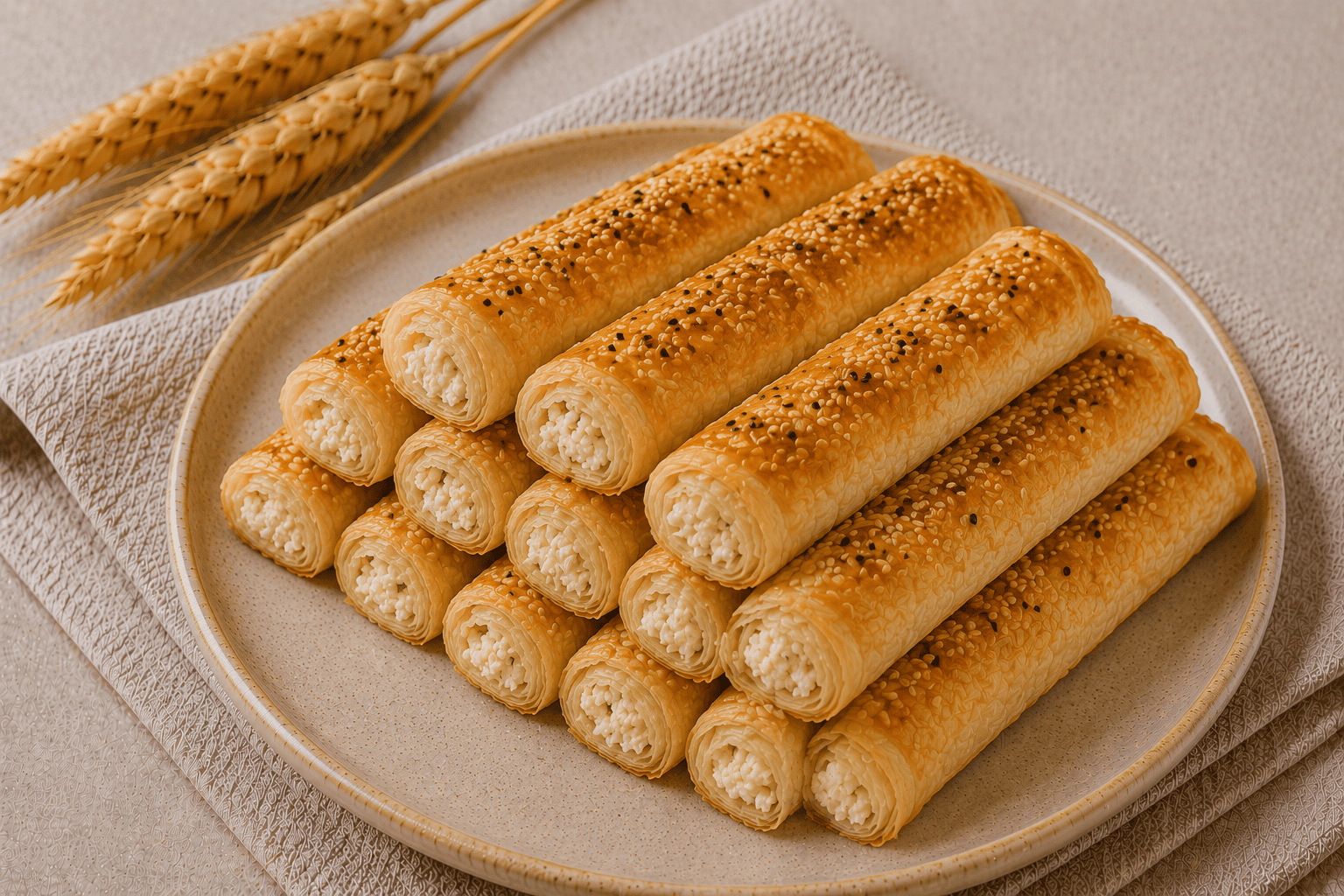 Peynirli Rulo Böreği